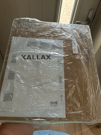 Kallax glass shelves