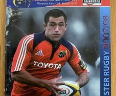 2007 Munster v Edinburgh - Magners League Programme