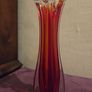 Mid Century Glass Swung Vase Image 6