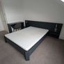 Beds 100 each for frame,side table, headboard Image 2