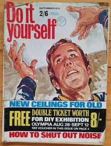 Vintage Do It Yourself Magazine - September 1970.