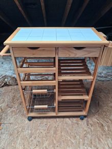 Ktchen trolley with lots of storage