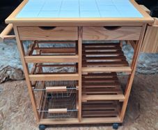 Ktchen trolley with lots of storage