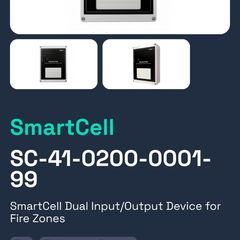 SmartCell Dual Input/Output Device for Fire Zones