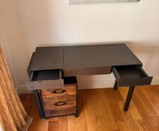 desk and drawers