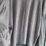Stradivarius grey pearl batwing top Sz L (Fit 12-14) Image 3
