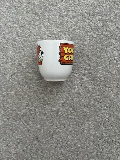 Vintage Yogi Bear & Boo Boo Yogi Gang Egg Cup 1988 Hanna-Barbera Made in England