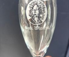 Retro Buck Whaley, Dublin Nightclub stemmed glass, Leeson Street club