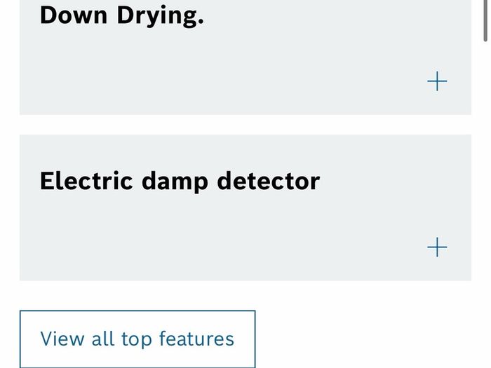 BOSCH dryer tumble