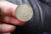 1945 Sweden Silver One Krona Coin