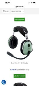 David Clark 13.4 headset