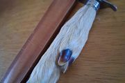 Taxidermy Deer Hoof Letter Opener and sheath
