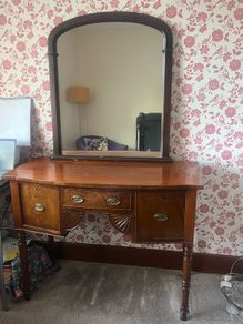 Vintage Dressing Table & Mirror
