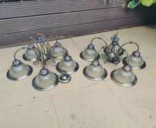 5 lamp chandelier