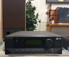 Legendary Cyrus Signature Phono Stage - the turntable enthusiast's choice. Takes four separate cartridge inputs simultaneously. Each is fully adjustable from the front of the unit. Immaculate paintwork. Box + packaging + remote. RRP Sterling 1,895