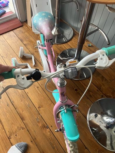 16" Unicorn bike for 3-6yo