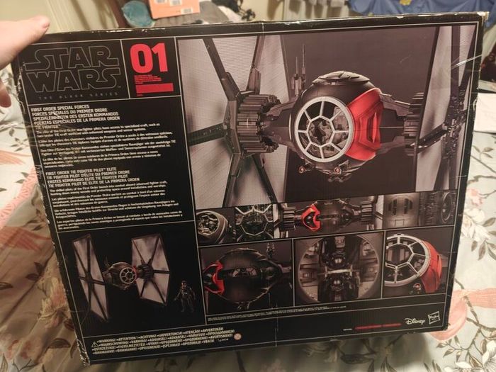 NEW Star Wars Black Series First Order Special Forces Tie Fighter-Sealed 2015