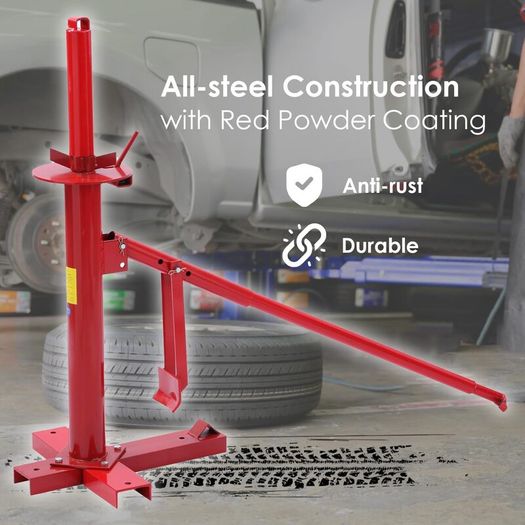 Portable Manual Tyre Changer and Wheel Bead Breaker Tool for Cars, Motorcycles & Quads