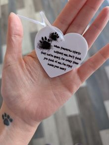 pet remembrance hanger or gift. New.