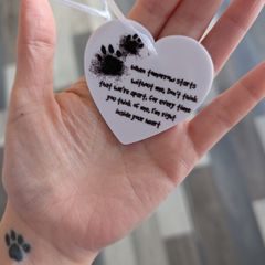 pet remembrance hanger or gift. New.