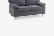 2 seater sofa grey