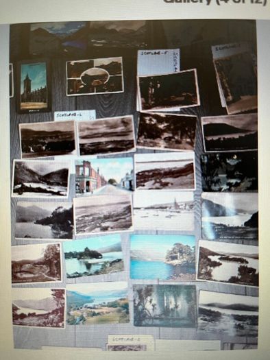 Vintage Scotland Postcards x 112. Described below. 2 FOR 1 EURO. 50 QUID THE LOT