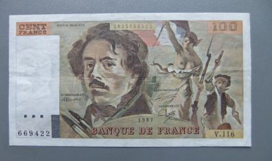 France 100 Cent 1987