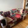 Vintage Patchwork Chesterfield Sofa Image 5