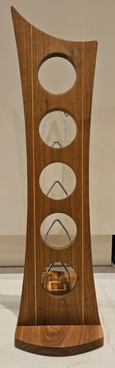 Beveledge Walnut and Ash Winerack
