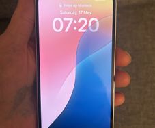 iPhone 14 in purple color 128gb unlocked, 86% battery health. ESIM ONLY!