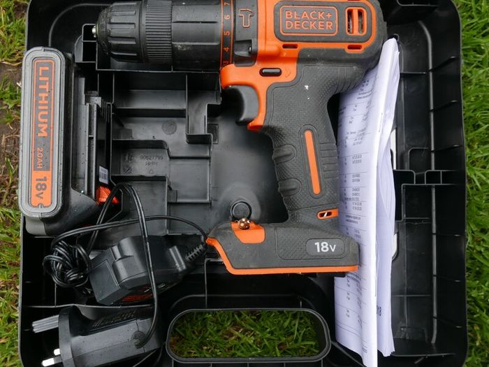 Black+Decker BDCHD18 cordless hammer drill