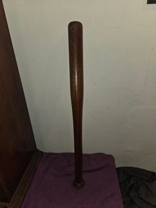 Vintage Irish made Wooden Baseball Bat
