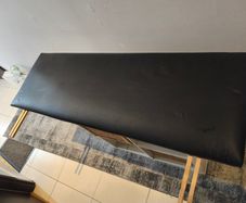 Luxury Black Leather Headboard (Double bed)