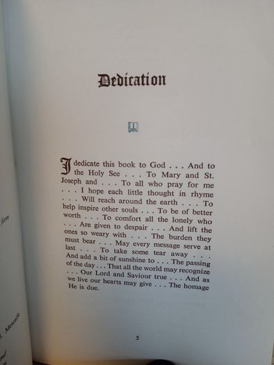 Garden in My Heart: Poems Flowers of Faith and Friendship by James J. Metcalfe (HQ705)
