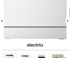 electriQ XL Mini Table Top Dishwasher