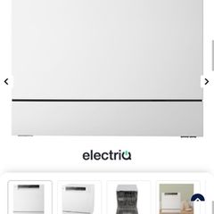 electriQ XL Mini Table Top Dishwasher