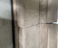 brown 3 seater