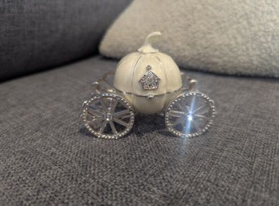 Cinderella pumpkin carriage themed trinket box