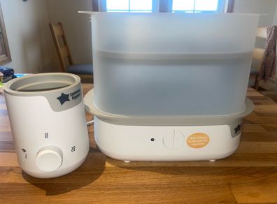 Tommee Tippee Baby Feeding Bundle Steriliser, Bottle Warmer & Accessories