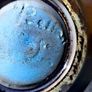 Italian Blue Rimini vase Image 3