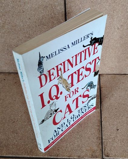 Melissa Miller's Definitive I.Q. Test for Cats (Signet, 1992) Vintage Paperback