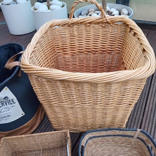 Wicker Laundry Baskets etc.