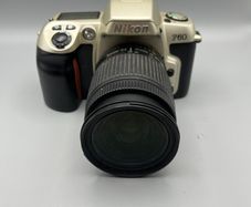 Nikon F60 35mm SLR Film Camera + Nikon Nikkor 28 - 80 f/3.5 -f/5.6D