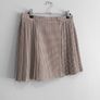 New Primark Pleated Houndstooth Check Mini Skirt Image 2