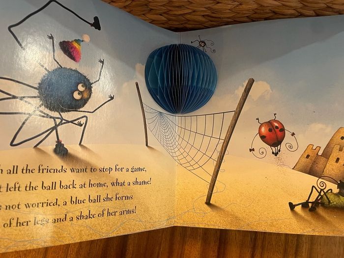 baby book the Cleverest Spider 3D