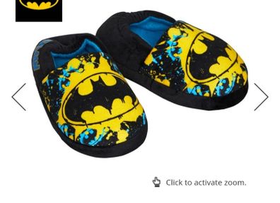 boys batman slippers bnip