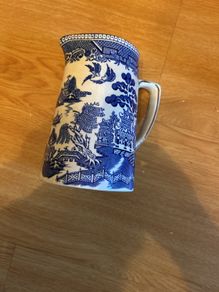 Jug with J.C. & Sons Pewter Lid (1950s)