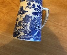 Jug with J.C. & Sons Pewter Lid (1950s)