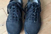 Black Vans size UK 3