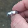 Gypsy Cut Diamond Sterling Silver Ring Image 6